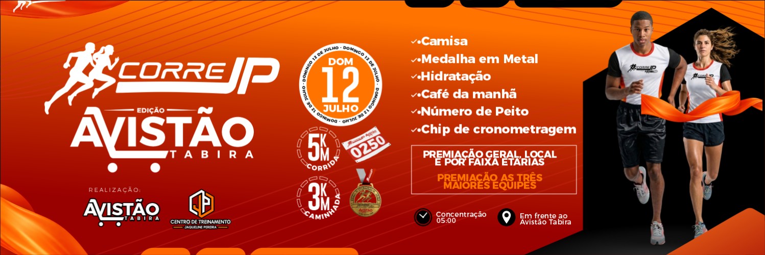 1º CORRE JP E AVISTÃO TABIRA