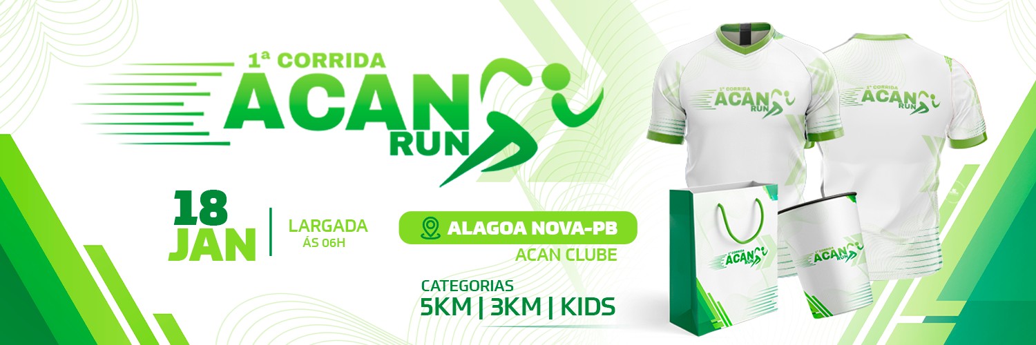 1ª CORRIDA ACAN RUN ALAGOA NOVA-PB